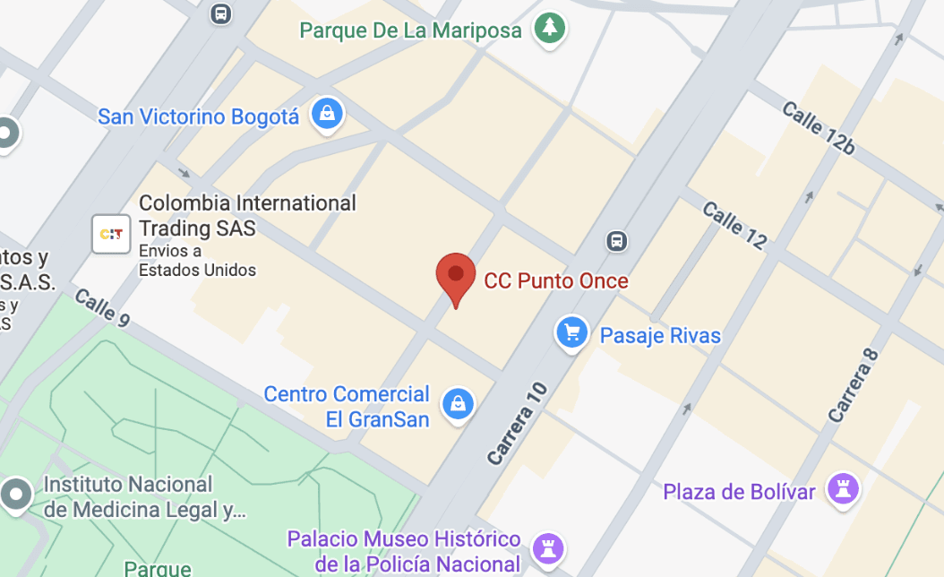 Ubicación Medin Camisas